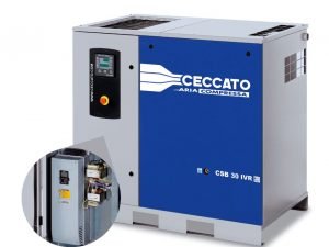 Alternative view of Compressore rotativo a vite