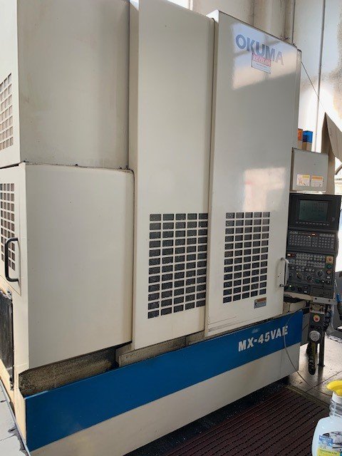 CENTRO DI LAVORO OKUMA MOD. MX 45 VAE - immagine 3