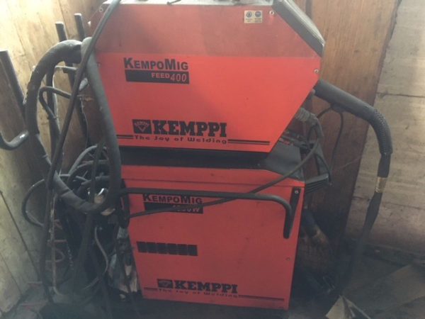 SALDATRICE KEMPI MOD. KEMPOMIG FEED400 POSIZIONATORE MB