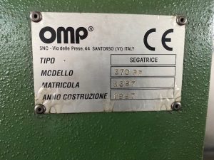 Troncatrice Automatica Omp  370 PP - immagine 3